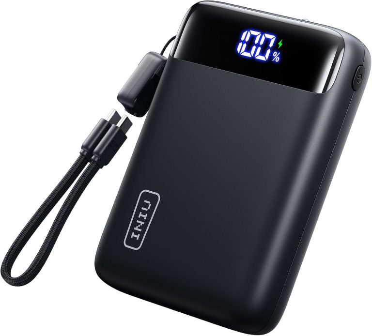 Compact 20000mAh Portable Charger with 22.5W Fast Charging