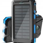 Waterproof Solar Power Bank for Outdoor Camping Adventures