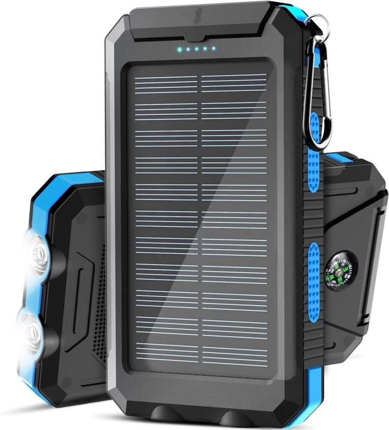 Waterproof Solar Power Bank for Outdoor Camping Adventures